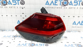 Ліхтар зовнішній лівий крило Nissan Rogue 17-20