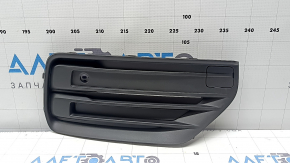 Грати переднього бампера права Volvo XC90 20-25 структура, не під молдинг