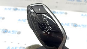 Шифтер КПП BMW 5 G30 17-23 пластик, тріщини у склі