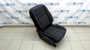 Пасажирське сидіння Nissan Rogue 17-20 без Airbag, механічне, тканина чорна, під хімчистку