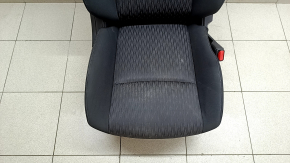 Пасажирське сидіння Nissan Rogue 17-20 без Airbag, механічне, тканина чорна, під хімчистку
