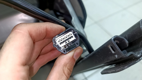 Пасажирське сидіння Nissan Rogue 17-20 без Airbag, механічне, тканина чорна, під хімчистку