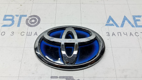 Емблема дверей багажника Toyota Prius 50 16-22 зламані напрямні, подряпини