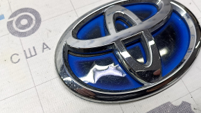 Емблема дверей багажника Toyota Prius 50 16-22 зламані напрямні, подряпини
