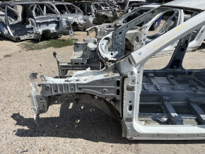 Чверть передня ліва Nissan Rogue 14-20 на кузові, біла
