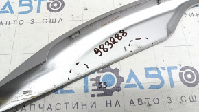 Накладка поздовжнього рейлінгу передня права Nissan Rogue 14-20 під 3 кріплення, зламані кріплення