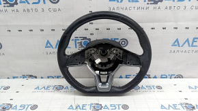 Кермо голе Nissan Rogue 19-20 шкіра чорна, з підігрівом, подряпини, в фарбі