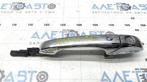 Ручка двери внешняя передняя левая Jeep Grand Cherokee WK2 11-21 keyless, хром, царапины