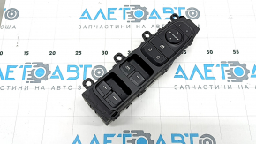 Управління склопідйомником переднім лівим Kia Niro 17-22 HEV, PHEV 1 auto, чорне, без автоскладання, потерто, подряпини