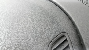 Торпедо передняя панель с AIRBAG Kia Niro 17-19 HEV, PHEV серая, без центрального динамика, с пищалками, дефлекторами, датчиком света, под чистку, ржавый пиропатрон