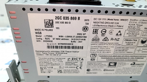 Головное устройство VW Jetta 20-23 6.5" сенсорный, царапины