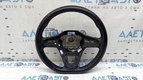 Кермо голе VW Jetta 22-26 шкіра чорне, потерте, подряпини