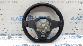 Кермо голе VW Jetta 22-26 шкіра чорне, потерте, подряпини