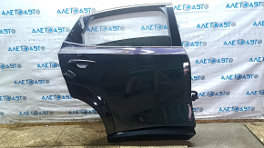 Дверь в сборе задняя правая Nissan Ariya 23-26 черный DAP, алюминий, в клею, потерт молдинг и накладка, сколы, царапины