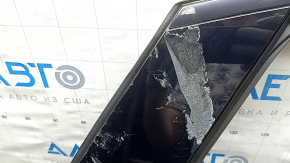 Дверь в сборе задняя правая Nissan Ariya 23-26 черный DAP, алюминий, в клею, потерт молдинг и накладка, сколы, царапины