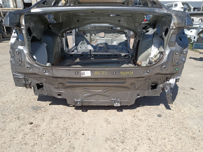 Задня панель VW Jetta 19-26 2 частини, на кузові, срібло, зам'ята