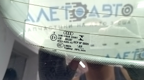Дверь багажника голая со стеклом Audi Q5 80A 21-25 тонировка, белый LS9R
