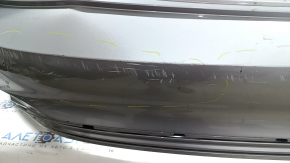 Бампер задній голий VW Jetta 22-26 срібло, подряпини, надриви, тріщини, відсутній фрагмент