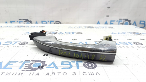 Ручка дверей зовнішня передня ліва Honda Accord 18-22 keyless, з хром