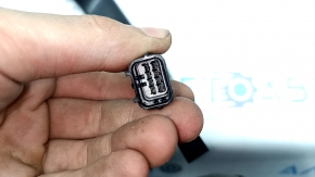Ручка дверей зовнішня передня ліва Honda Accord 18-22 keyless, з хром