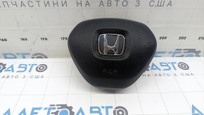 Подушка безпеки airbag в кермо водійська Honda Accord 18-22 чорна