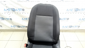 Сидіння водія VW Jetta 22-26 без airbag, механічне, тканина чорна, під хімчистку