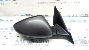 Дзеркало бічне праве у зборі Honda Accord 18-22 12 пінів BSM, підігрів, поворотник, графіт, подряпини