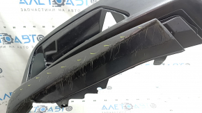 Бампер передній голий Honda Accord 18-20 під парктроніки, графіт, подряпини, відколи, тріснуть, зламане кріплення, надламане кріплення, притиснутий