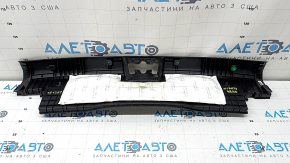 Накладка проема багажника Kia Niro 17-22 HEV под поддон, черная, царапины