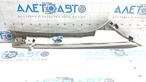 Накладка передньої стійки верхня ліва Nissan Ariya 23-26 сіра, під хімчистку