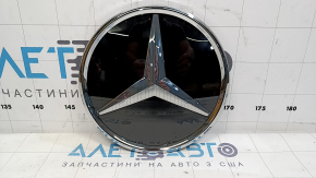 Эмблема решетки радиатора grill Mercedes W167 GLE 350 450 20-26 под радар с подогревом