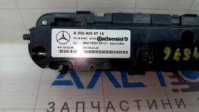 Управління клімат-контролем 2 ряди сидінь Mercedes GLC 16-20 подряпин