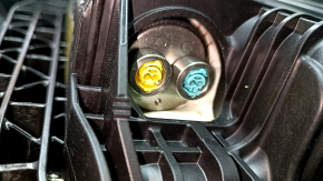 Торпедо передня панель з AIRBAG Mercedes GLC 20-22 чорна з дефлектором