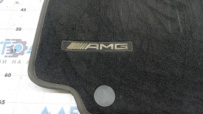 Килимок салону передній лівий Mercedes GLC 16-20 чорна, AMG pkg, під хімчистку