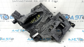 Накладка передньої панелі простору ніг водія Audi Q5 80A 18-25 чорна