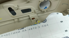 Накладка сидіння водія бічна ліва Audi Q5 80A 18-25 бежева, зламане кріплення