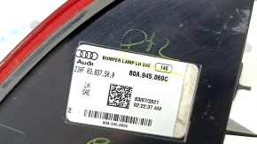 Фонарь заднего бампера левый Audi Q5 80A 21-24