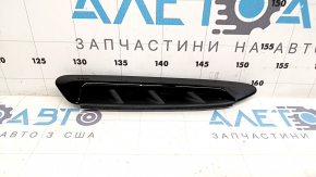 Накладка повітроводу на крилі передня права BMW X3 G01 18-24 глянсова чорна, m sport