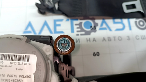 Ремінь безпеки задній правий з піропатроном Audi Q3 8U 15-18 чорний