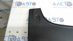 Губа заднього бампера Audi Q3 8U 16-18 сіра під 1 подвійний вихлоп, відколи, потерта