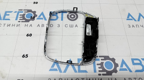 Накладка шифтеру Audi Q3 8U 15-18 хром, тички
