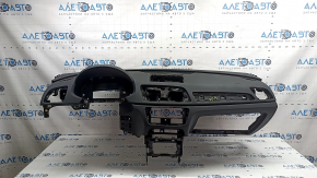 Торпедо передня панель з Airbag Audi Q3 8U 15-18 чорна