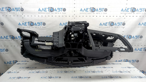 Торпедо передня панель з Airbag Audi Q3 8U 15-18 чорна