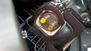 Торпедо передня панель з Airbag Audi Q3 8U 15-18 чорна