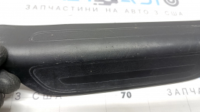 Накладка порогу зовнішня задня ліва Audi Q3 8U 15-18 чорна, подряпини
