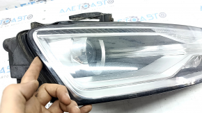Фара передня права в зборі Audi Q3 8U 16-18 ксенон, полірування, жовтить DRL