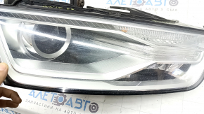 Фара передня права в зборі Audi Q3 8U 16-18 ксенон, полірування, жовтить DRL