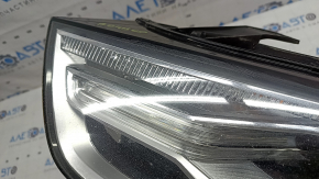 Фара передня ліва в зборі Audi Q3 8U 16-18 ксенон, під полірування, подряпини, жовтий DRL