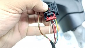 Зеркало боковое правое VW Tiguan 18-19 6+2 пинов, BSM, поворотник, подогрев, белое