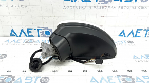 Зеркало боковое левое VW Tiguan 18-19 6+2 пинов, BSM, поворотник, подогрев, белое